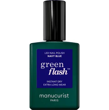 MANUCURIST GREEN FLASH LED GEL LAK NAVY BLUE 15ml