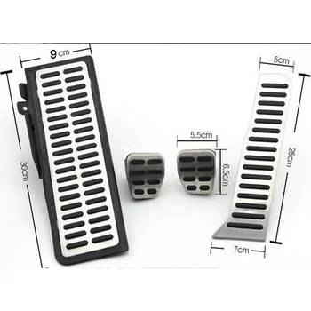 Pedál na kolo PROTEC RS sportovní pedály VW Scirocco 2008-2017 manuální