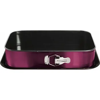 Forma na pečení Berlingerhaus BH-6802 forma s titanovým povrchem 2v1 Purple Metallic Line 39x27x7,5cm