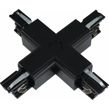 Bodové svítidlo HEITRONIC X spojka černá 29721