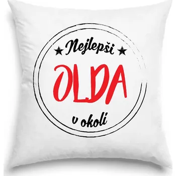 Dekorativní polštářek Polštář - Nejlepší Olda v okolí