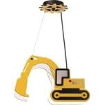 ACA Lighting dětské závěsné svítidlo 1XE14 žlutá MDF 40X12XH80CM VROOM ZM511P40Y
