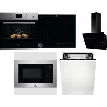 Set domácích spotřebičů ELECTROLUX KODGH70TX + ELECTROLUX EIS62449 + ELECTROLUX LFV316K + ELECTROLUX EMS4253TEX + ELECTROLUX EEA27200L