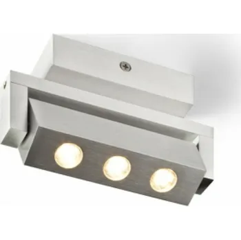 Bodové svítidlo RENDL TICO III náklopná hliník 230V/350mA LED 3x1W 3000K R10177