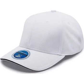 Kšiltovka Kšiltovka COFEE COOL COMFORT, barva bílá - černá