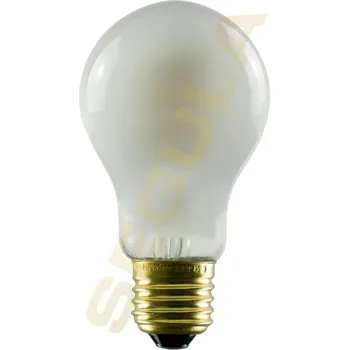 Žárovka Segula 50648 LED soft žárovka A19 spirála matná E27 5 W (20 W) 200 Lm 1.900 K