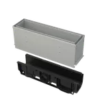 Alcadrain Venkovní štěrbinový žlab AVZ101S-R122R