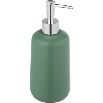 Mýdlenka Zelený dávkovač mýdla, keramický, 20 cm, Allstar