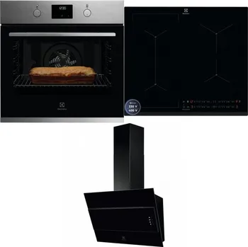 Set domácích spotřebičů ELECTROLUX KOFGH70TX + ELECTROLUX EIS62449 + ELECTROLUX LFV316K