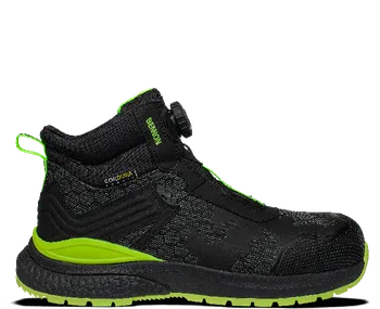 Pracovní obuv BENNON Predator S3 ESD High černá/zelená