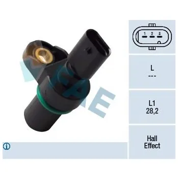 Čidlo automobilu Snímač, poloha vačkového hřídele FAE 79387