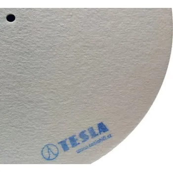 Příslušenství pro gramofon TESLA Antistatic Slipmat White
