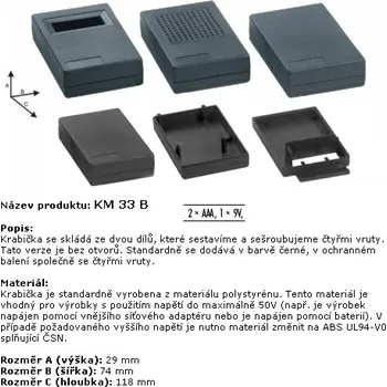 Dárková krabička Krabička KM 33 B