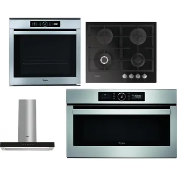 Set domácích spotřebičů WHIRLPOOL ABSOLUTE AKZM 8480 IX + WHIRLPOOL GOFL 629/NB + WHIRLPOOL WHBS 62F LT K + WHIRLPOOL ABSOLUTE AMW 730 IX