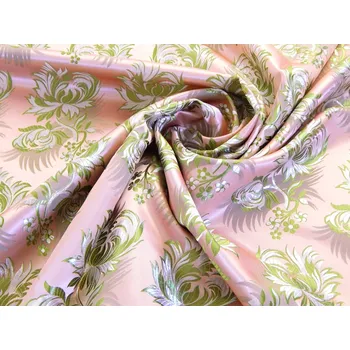 HEDVA ČESKÝ BROKÁT Ondrin 160 krojový brokát PIVOŇKA lososová | 22