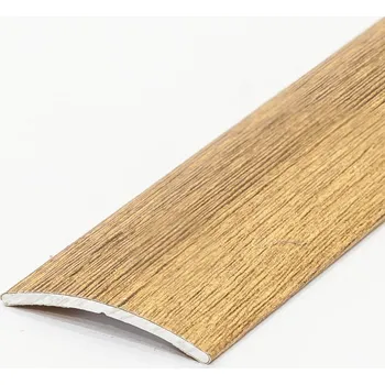Podlahová lišta Přechodová lišta samolepící 30mm / 0,9m hliník, DUB dřevodekor (Havos přechodová lišta samolepicí 30mm/0,9m dub dřevodekor)