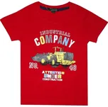 Chlapecké tričko bavlněné, (7304-0) - Nakladač, vel. 110/116
