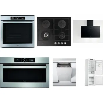Set domácích spotřebičů WHIRLPOOL ABSOLUTE AKZM 8480 IX + WHIRLPOOL GOFL 629/NB + WHIRLPOOL AKR 62F LT K + WHIRLPOOL ABSOLUTE AMW 730 IX + WHIRLPOOL WSIC 3M27 C + WHIRLPOOL WHC18 T311