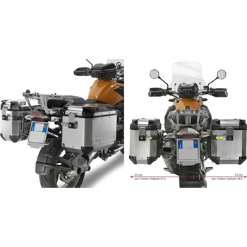 Zavazadlo na motocykl Kappa Držáky bočních kufrů R1200GS