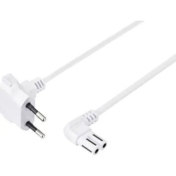 Prodlužovací kabel Sygonix SY-5043434 napájecí síťový kabel bílá 1.50 m