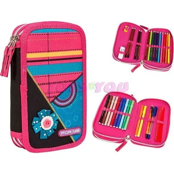 Penál Penál dvoupatrový bez výbavy Fashion - akce