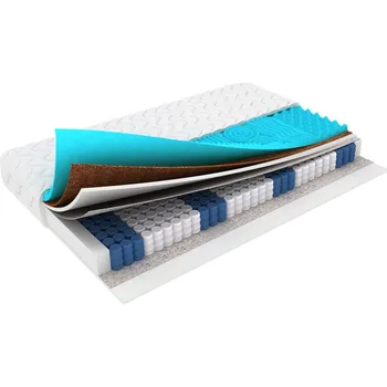 Matrace MT Matrace ROMA Plus s paměťovou pěnou a kokosem 80x200cm, 23 cm H3