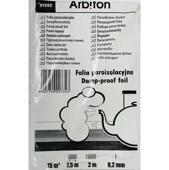 Kročejová izolace Parozábrana Arbiton - PE FÓLIE AQUASTOP