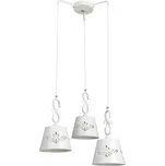 Rabalux závěsné svítidlo Anna E14 3x MAX 40W matná bílá 2234