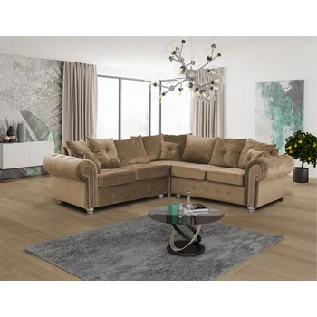 Sedací souprava Rohová sedačka WINNER zlatá