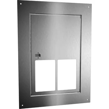 Železářství Dvířka pro zabudovanou poštovní schránku stříbrná