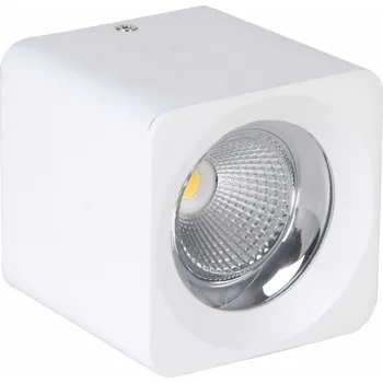 CENTURY Stropní SVÍTIDLO LED QUBE BÍLÉ 90x90x90mm 10W/230VAC 4000K 800Lm 45d IP20 CEN QBBI-109040