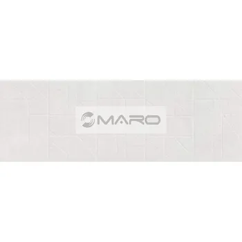 Obklad Argenta Gravel Obklad Geo White 25 x 75 cm, matný, GRAVEL-GEO-WHITE-O-25x75