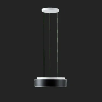 OSMONT ERI71360 ERIS LEC3 závěsné skleněné svítidlo bílá / bílo - černá IP40 3000/4000 K 27W LED DALI