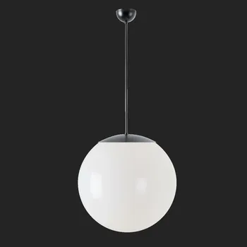 OSMONT ISI61914 ISIS P4 závěsné plastové svítidlo černá / bílá IP40 4000 K 41W LED nouzové kombinované 3 h