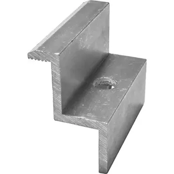 FVE úchyt krajní "Z" pro fotovoltaický panel, stříbrná, 30mm