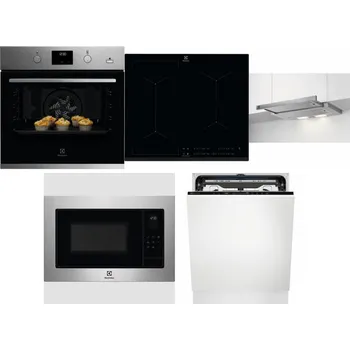 Set domácích spotřebičů ELECTROLUX KODGH70TX + ELECTROLUX EIV634 + ELECTROLUX LFP326S + ELECTROLUX EMS4253TEX + ELECTROLUX EEM69410L