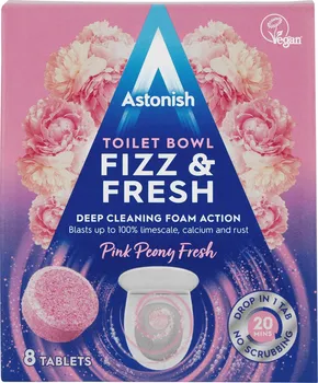 Čisticí prostředek na WC Astonish Fizz & Fresh čistící tablety do WC 8x 25 g