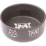 Šedá keramická miska pro kočku Dakls, 300 ml ID_1352839