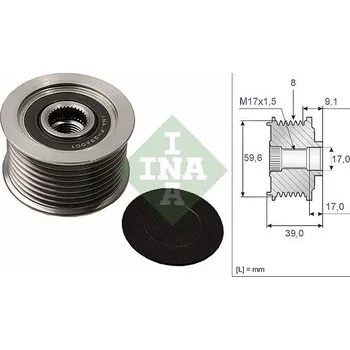 Předstihová spojka Schaeffler INA 535 0049 10