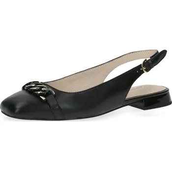 Dámské lodičky Dámská kožená lodička 9-9-29400-20-040 Caprice černá Barva: black softnap., Velikost: 40