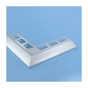 Stavební profil Roh Havos k okapnicvému profilu 40mm vnější hliník přírodní (ROH k okap. prof.40mm- vnější)