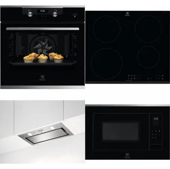 Set domácích spotřebičů ELECTROLUX KODEH70X + ELECTROLUX LIR60430 + ELECTROLUX LFG716X + ELECTROLUX LMS4253TMX
