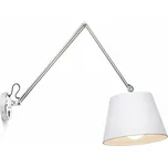 RENDL ASHLEY nástěnná bílá chrom 230V E27 42W R12482