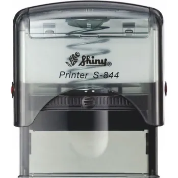 Razítko Shiny Razítko S-844 New Printer line kouřová transparentní, rozměr 58x22mm