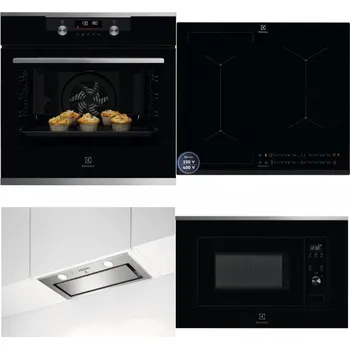 Set domácích spotřebičů ELECTROLUX KODDP77X + ELECTROLUX EIS62449 + ELECTROLUX LFG716X + ELECTROLUX LMS2203EMX