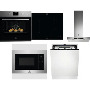 Set domácích spotřebičů ELECTROLUX KODGH70TX + ELECTROLUX EIV634 + ELECTROLUX LFT426X + ELECTROLUX EMS4253TEX + ELECTROLUX EEM69410L