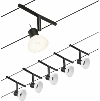 Bodové svítidlo PAULMANN Lankový systém Sheela matný chrom 5 spotů bez zdroje světla max. 10W GU5,3 DC 60VA 944.50