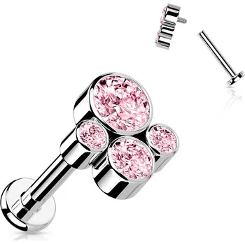 Piercing Šperky4U Piercing do brady / ucha TITAN - TIT1188P-1208