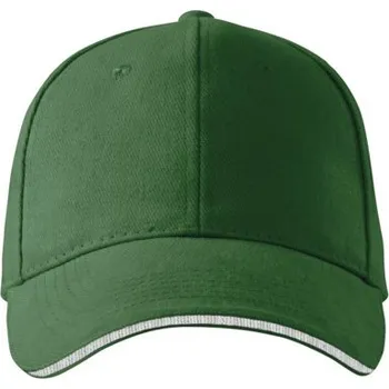Kšiltovka Sandwich 6P čepice unisex lahvově zelená uni