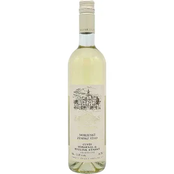 Víno Cuvee Hibernal +Ryzlink rýnský MZV polosuché ČR 0,75l 12% - vinařst.Procházka Valtice